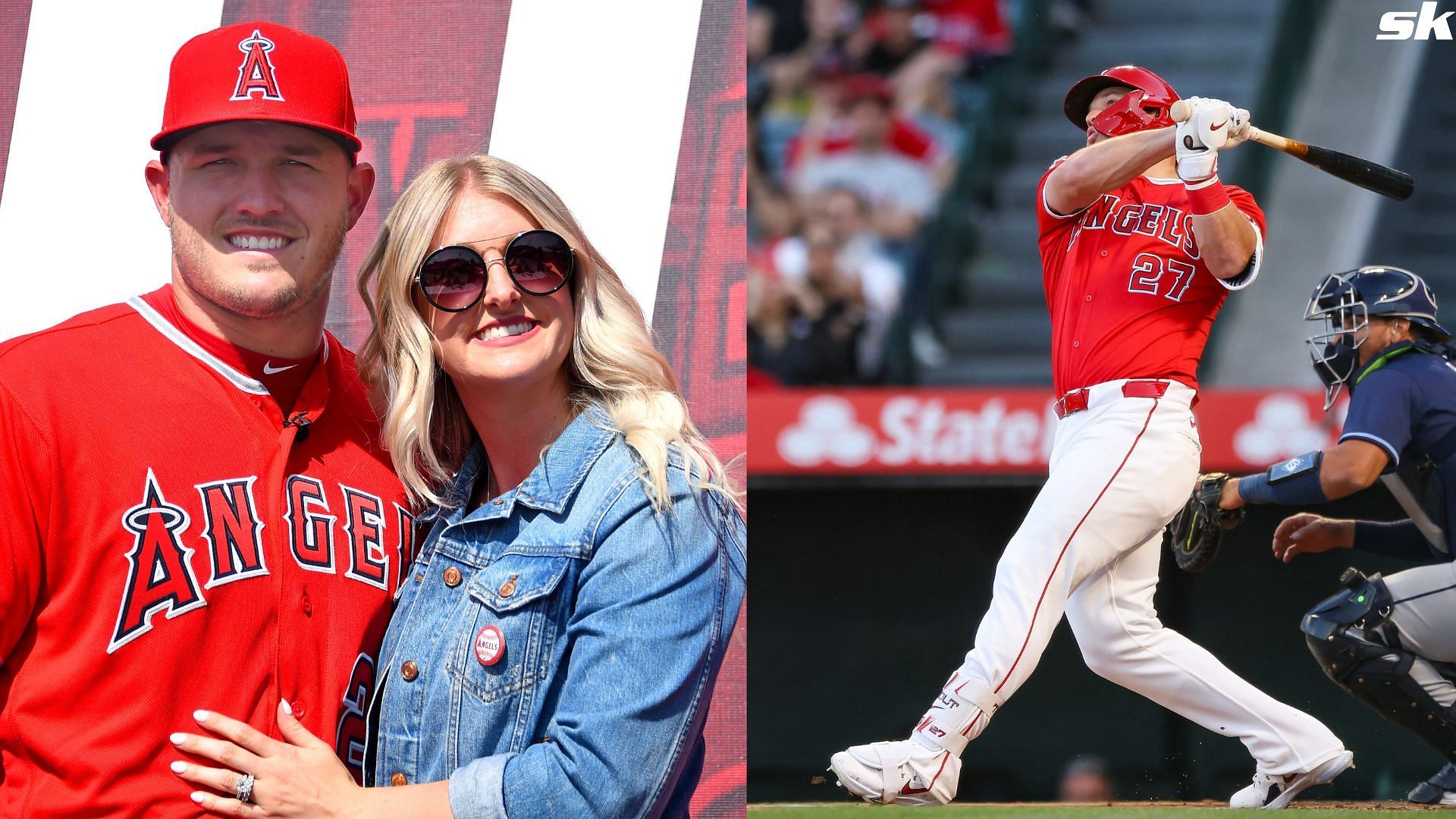 Baby brother on deck" - Angels superstar Mike Trout announces arrival of  another adorable family member with wife Jessica