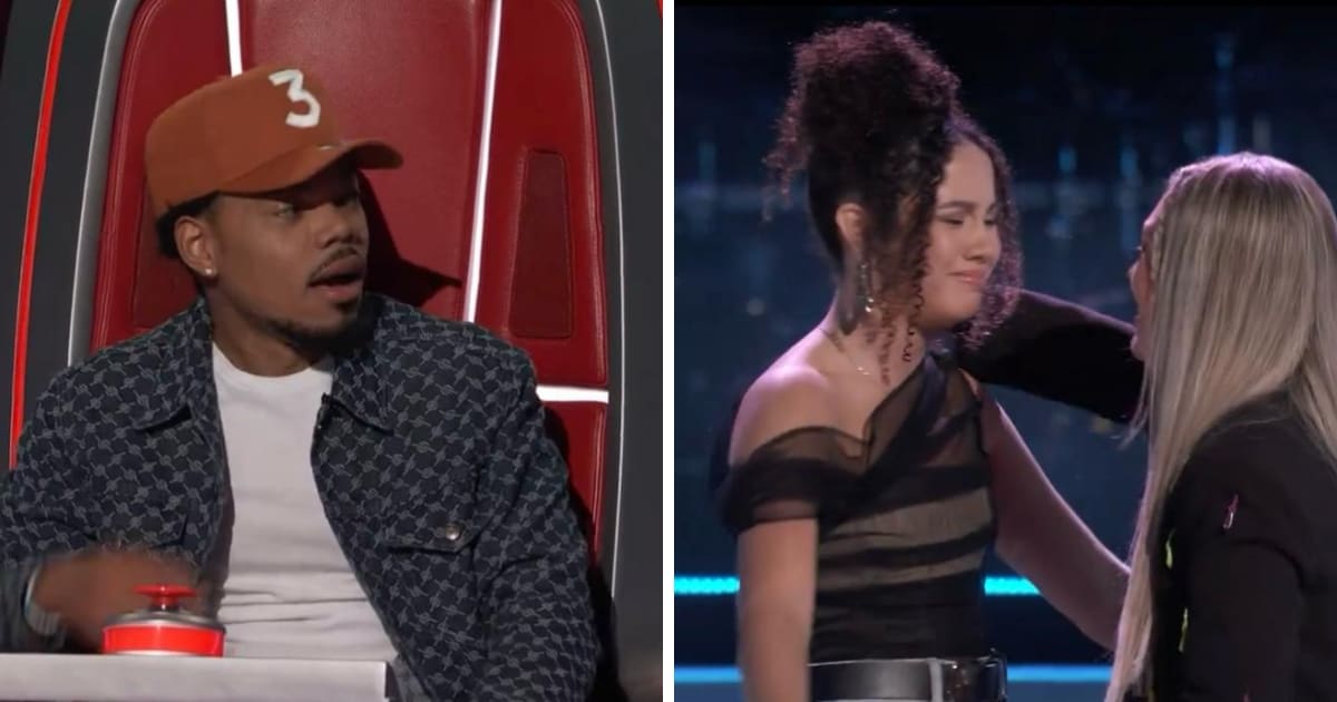 'The Voice' Season 25 judge Chance the Rapper picked Serenity Arce (X/@NBCTheVoice)