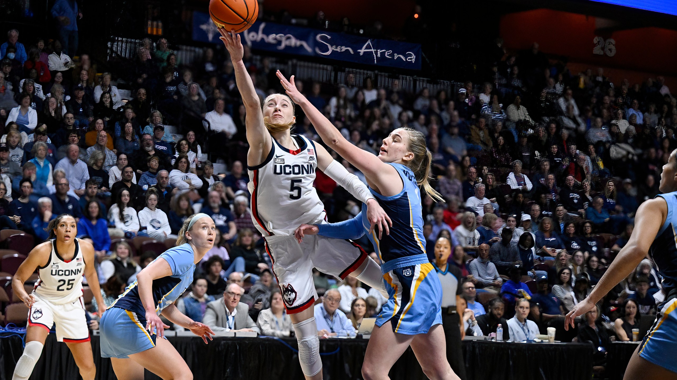 UConn star Paige Bueckers named first team AP AllAmerican, Aaliyah