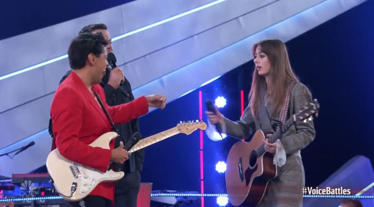 Outraged 'The Voice' fans call out shortened performance montages as 'unfair to artists' Anya True and AJ Harvey (NBC)