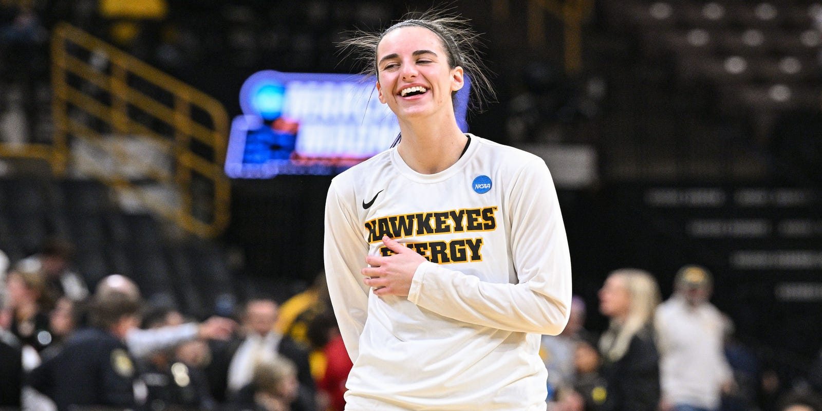 Iowa's Caitlin Clark prepares for West Virginia, final home game