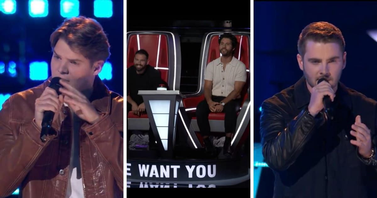 Dan + Shay pick Ducote Talmage over Ryan Coleman on 'The Voice' Season 25 (X/@NBCTheVoice)