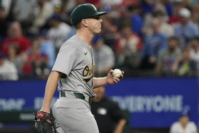 MLB roundup: A's stifle Rangers 1-0, take series