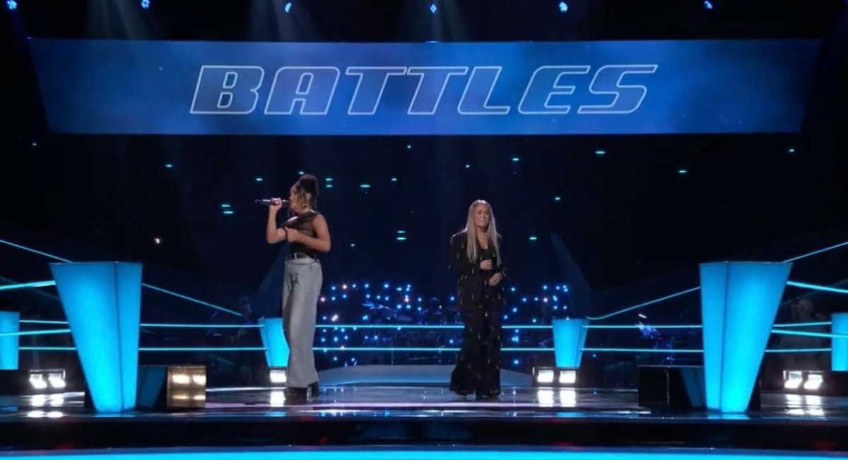 'The Voice' Season 25 judges liked Serenity Arce and Bri Fletcher's battle (X/@NBCTheVoice)