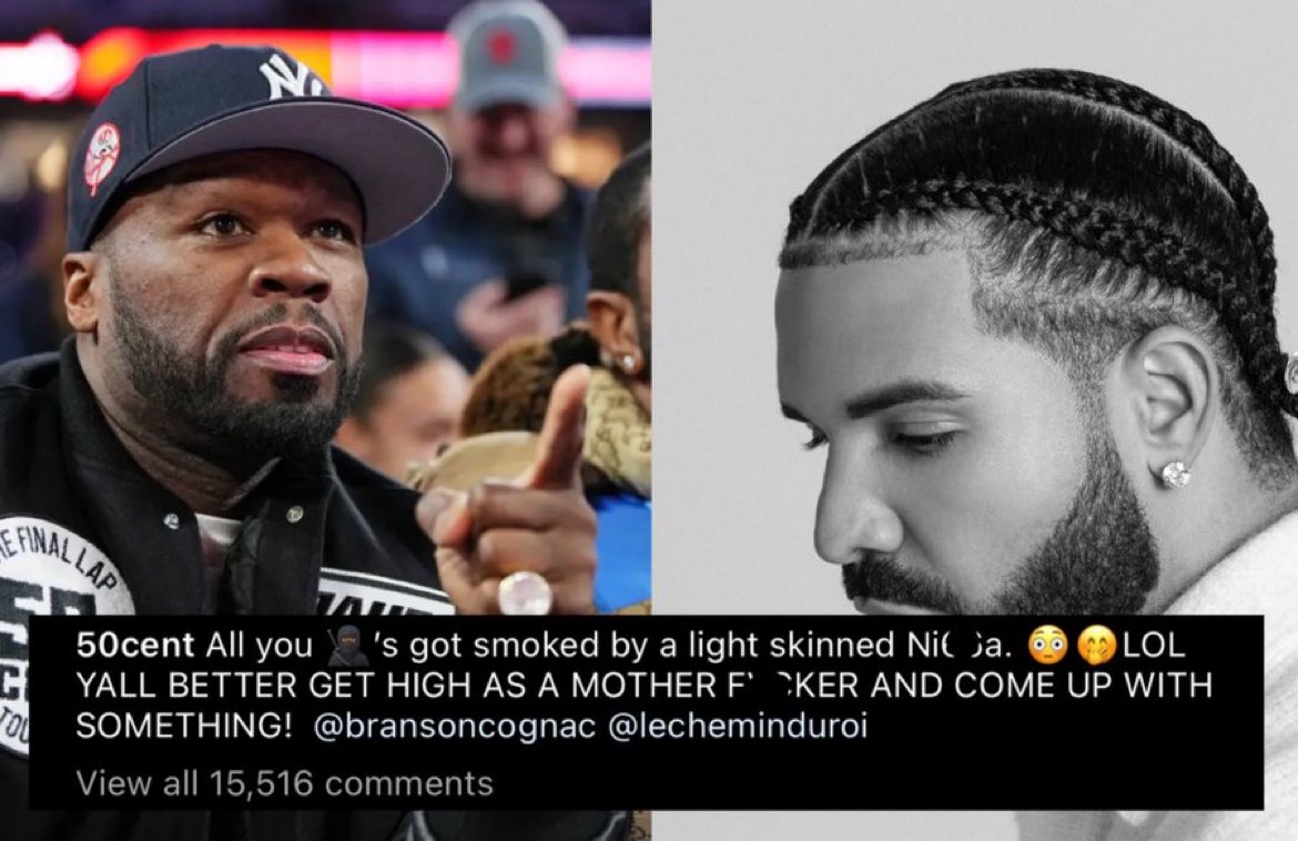 Daily Loud on X: "50 Cent speaks on Drake's diss track: “All you got smoked  by a light skinned n*gga” https://t.co/2SS4VHWpaB" / X