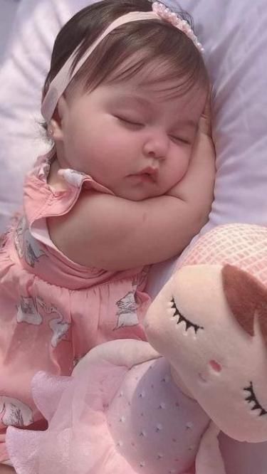 Cute baby sleeping time | Baby girl names, Baby girl images, Little ...