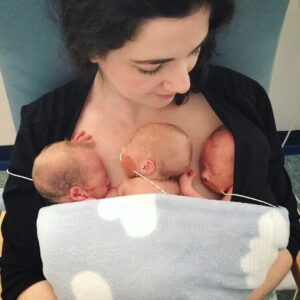 Breastfeeding Journey of a Mom with Triplets